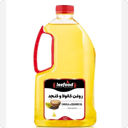 روغن کانولا کنجد 1500 گرمی لیفود