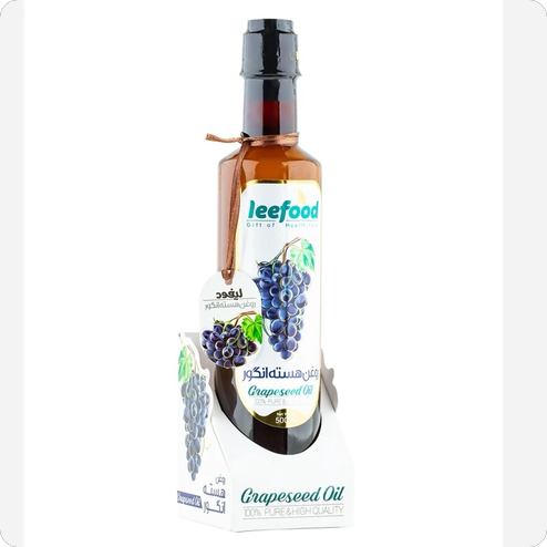 روغن هسته انگور 500 سی سی لیفود